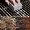 3pcs Ecological Grill Griddle Cleaning Brick Block; De-Scaling Cleaning Stone; For Removing Stains BBQ Racks Flat Top Cookers; Household Cleaning Pot