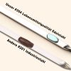 Stainless Steel 13.2" Long Flat Barbecue Skewers,20PCS/40PCS BBQ Kebab Skewers with Portable Metal Storage Tube