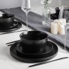Stone Lain Celina Stoneware 16 Piece Dinnerware Set Plates and Bowls
