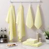 Kitchen Towels and Dishcloths Set, 16 x 25 and 12 x 12 Inches, Set of 12 Cotton Terry Kitchen Dish Towels, Super Soft and Absorbent Dish Cloths
