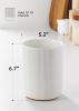 6.7" Utensil Holder, Ceramic Kitchen Utensil Holder with Cork Bottom, Large Utensil Crock for Countertop