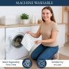 Kitchen Towels Set - Pack of 12 Cotton Dish Towels for Drying Dishes, 18'x 28', Premium Hand Towels, Tea Towel, Quick Drying Kitchen Towel Set - Olive