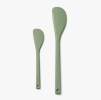 2pc Silicone Spatula Set : Kitchen Utensil Set, Dishwasher-Safe, Adult Cooking Tools