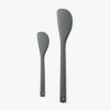 2pc Silicone Spatula Set : Kitchen Utensil Set, Dishwasher-Safe, Adult Cooking Tools