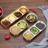 Sauce Dish Hotpot Seasoning Disc Barbecue Tableware